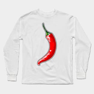 Chili Pepper Long Sleeve T-Shirt